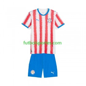 Camiseta Paraguay Niño Primera Equipación 2026
